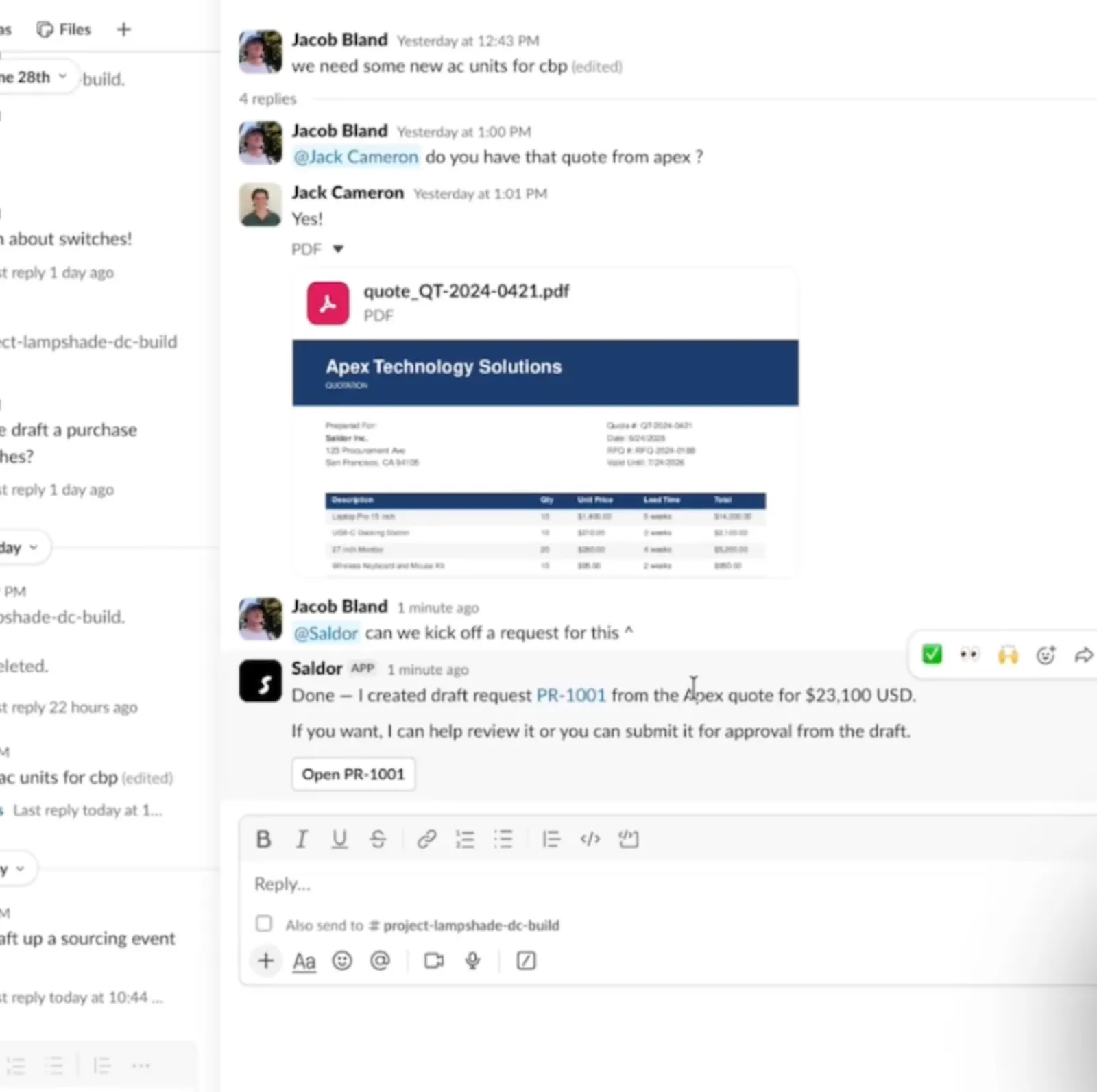 Saldor screenshot 3