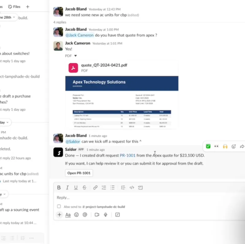 Saldor screenshot 3