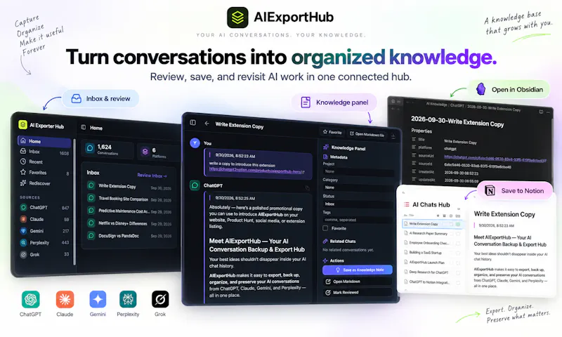 AI Exporter Hub screenshot 5