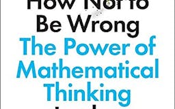 How not to be wrong: the power of mathematical thinking media 2