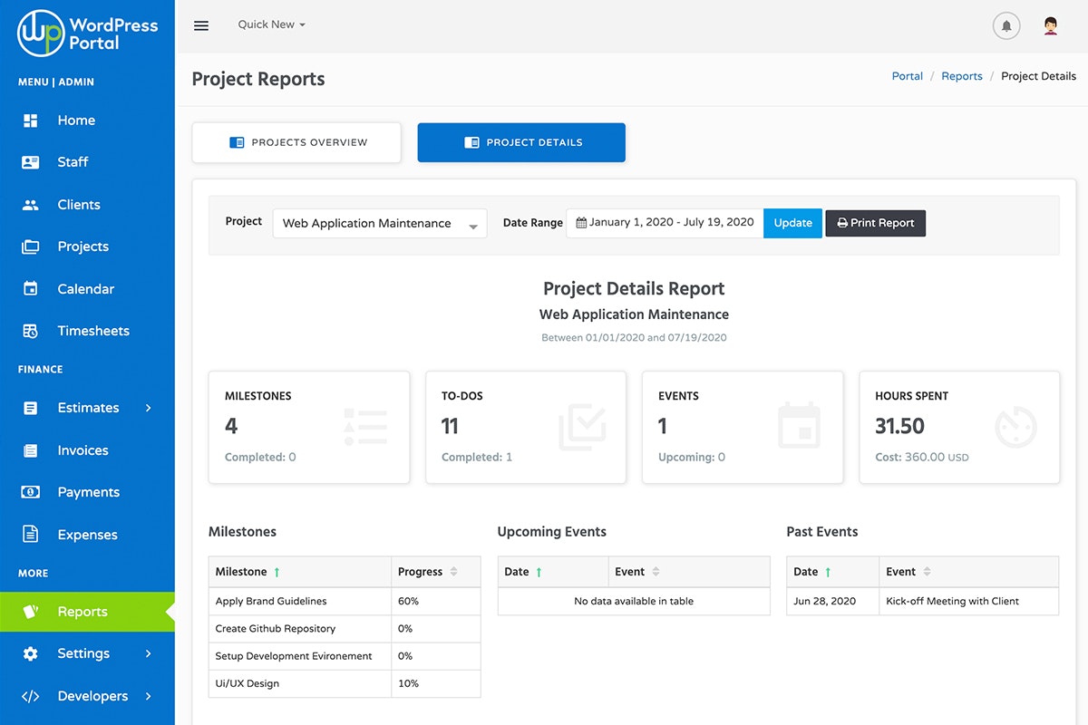 WordPress Portal gallery image