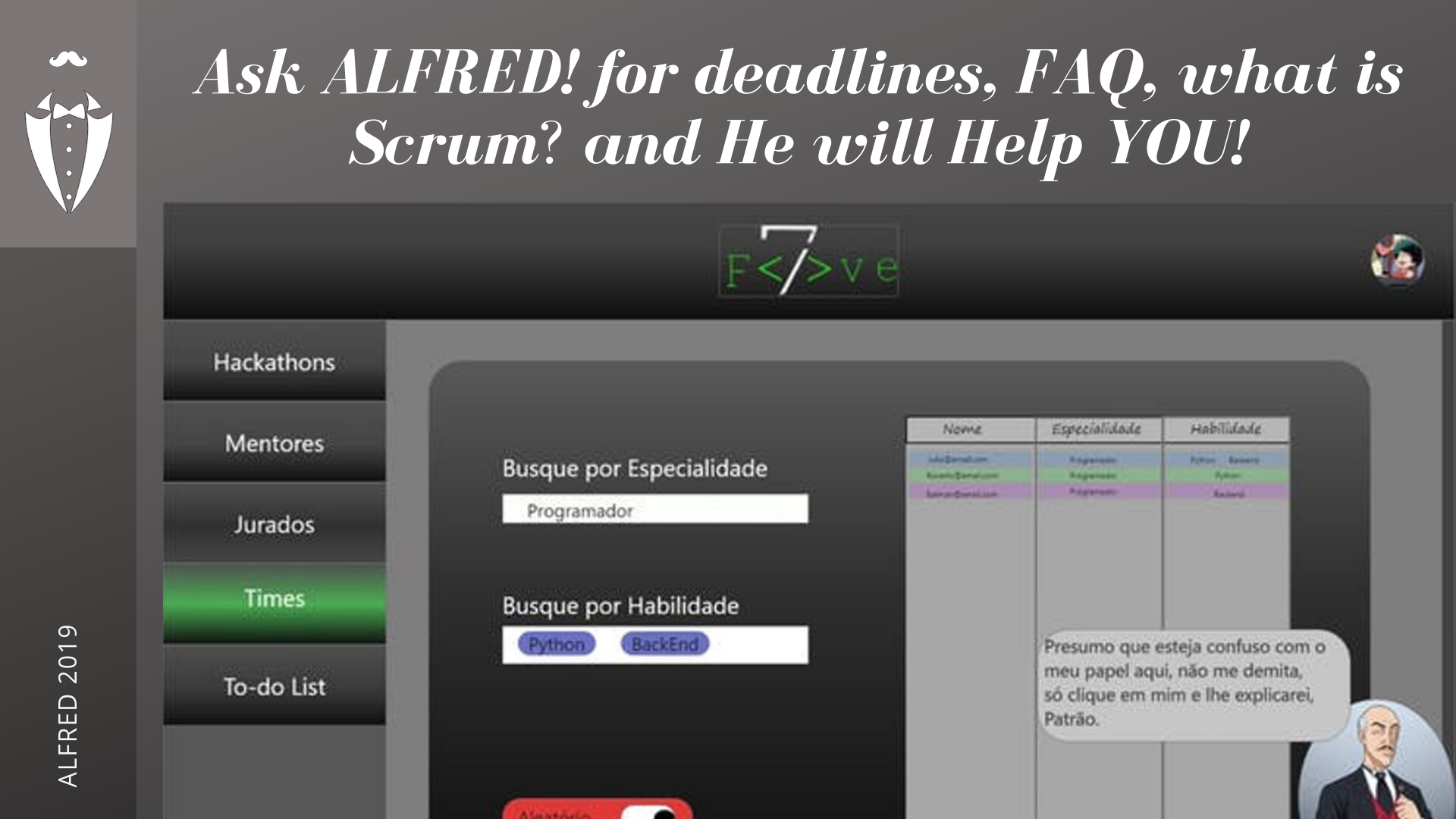 TheButler Hackathon Management Platform gallery image
