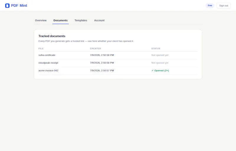 PDFMint screenshot 4