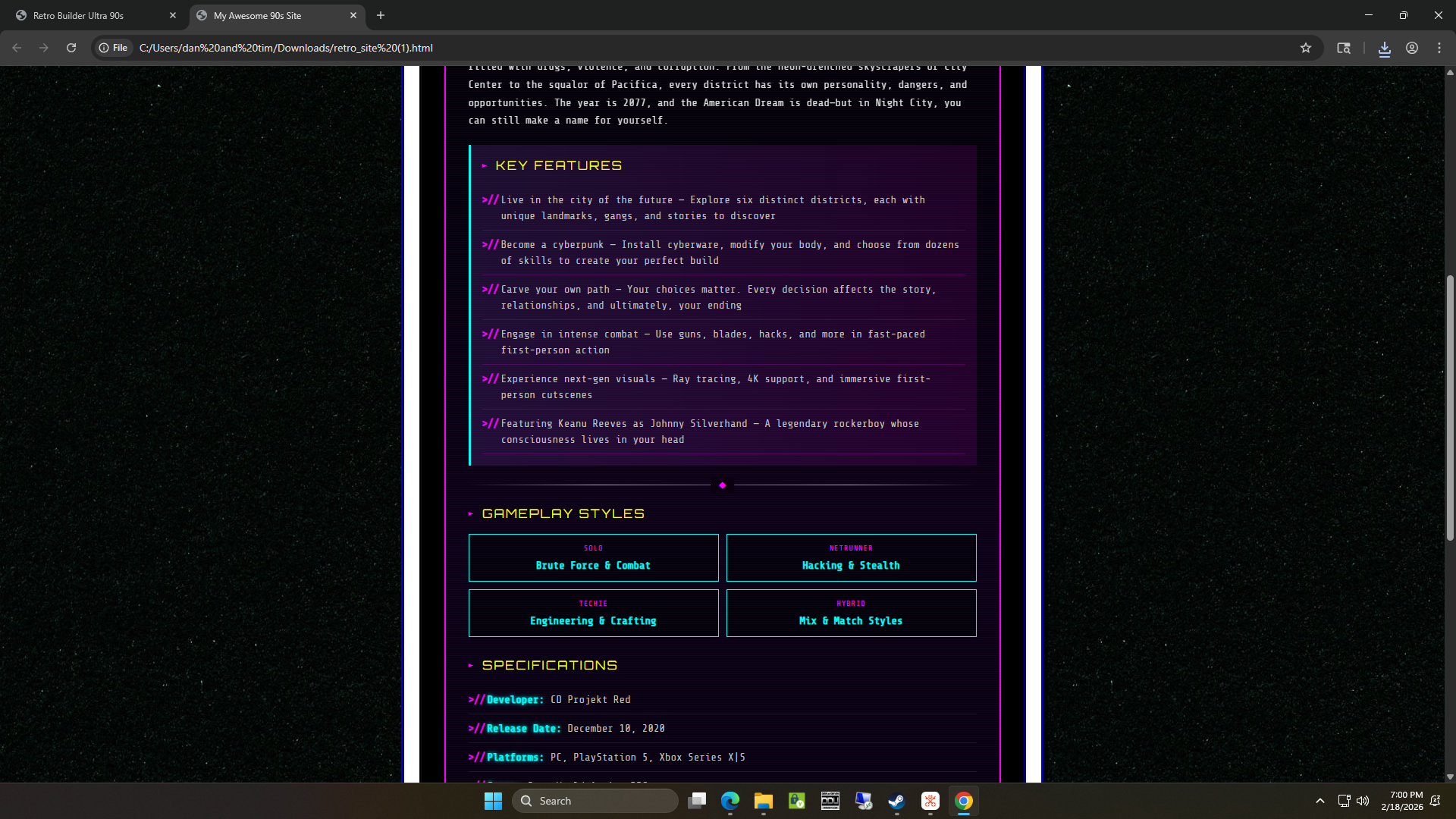 Retro Builder Ultra gallery image