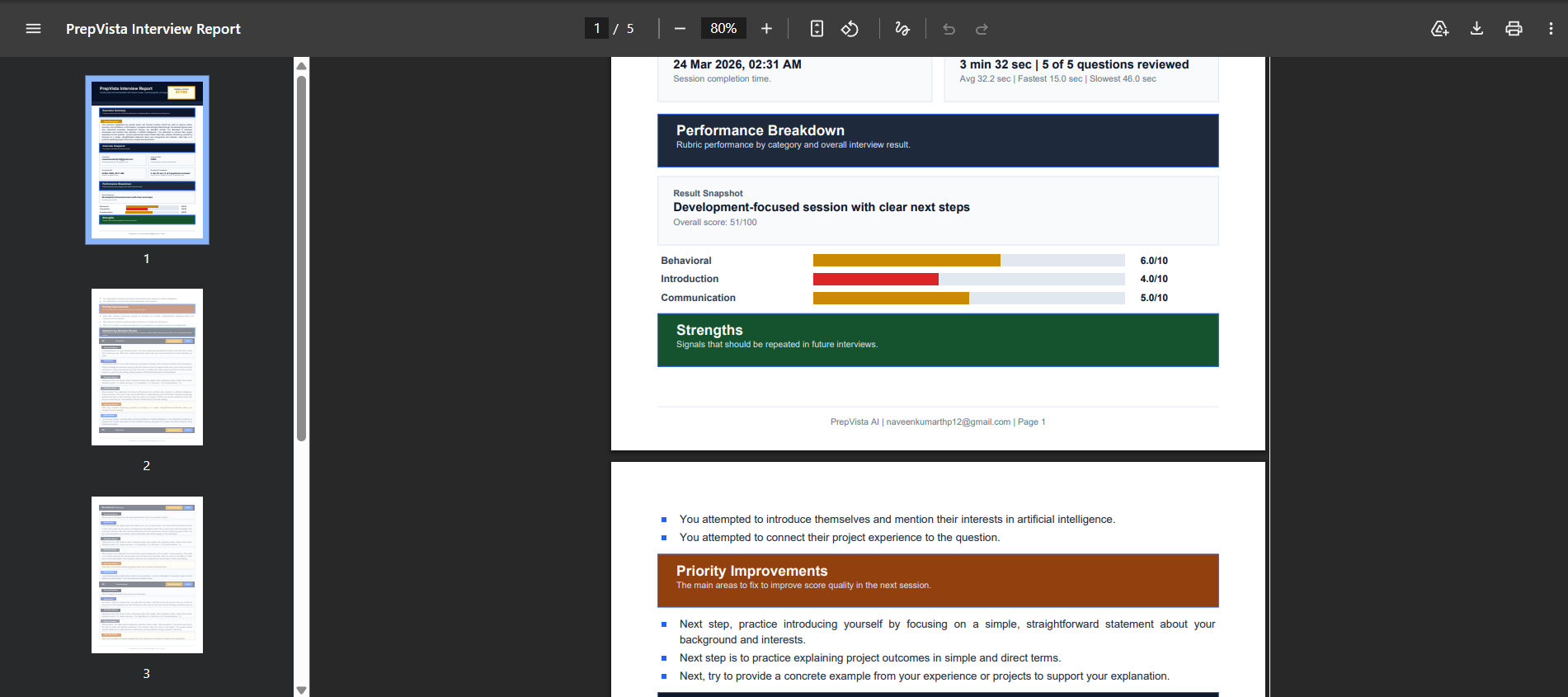 PrepVista AI gallery image