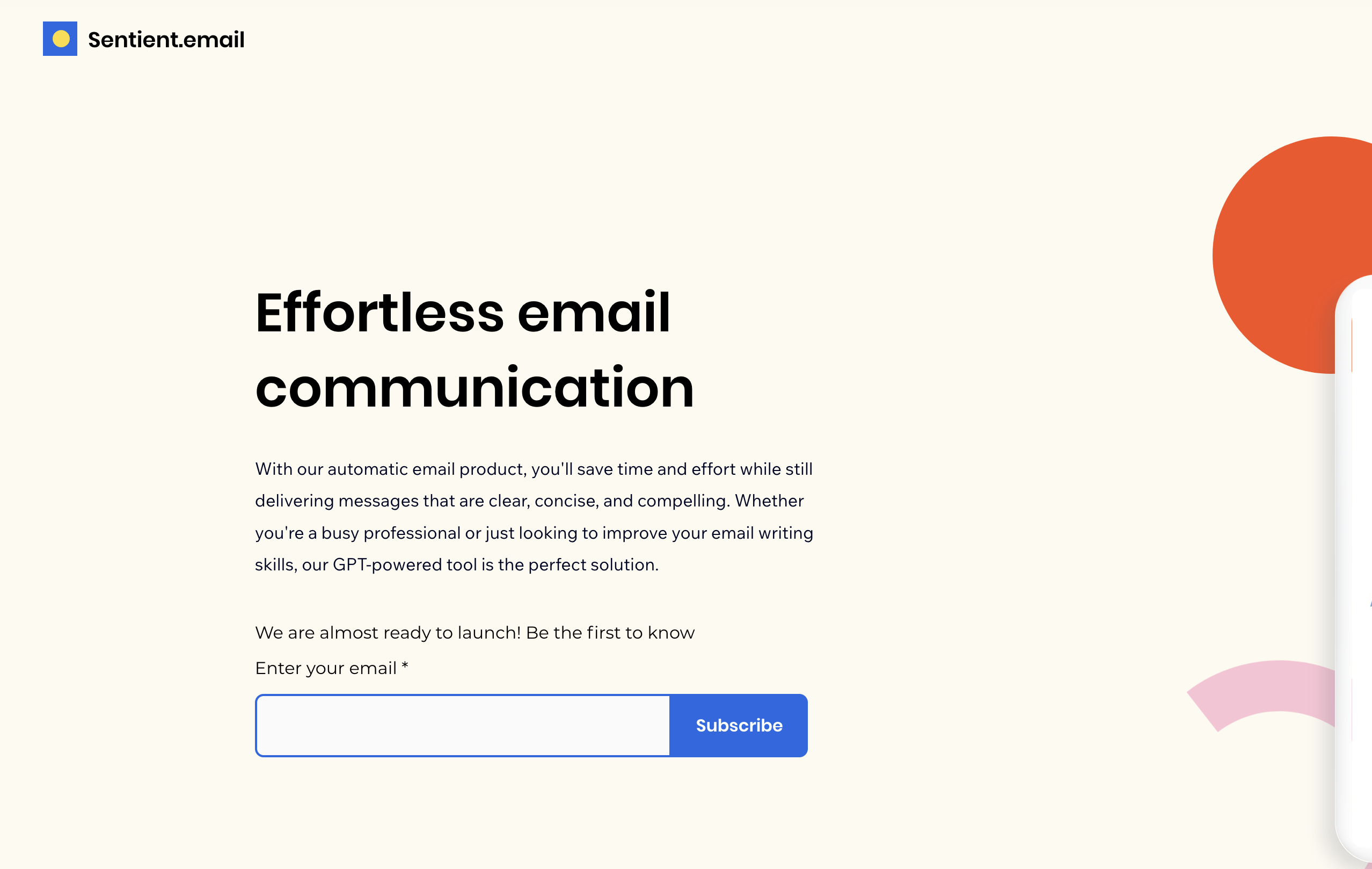 وسائط Sentient.email - اتصال البريد الإلكتروني بدون مجهود 1
