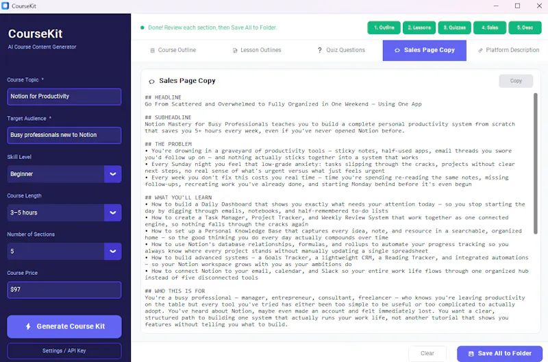 CourseKit screenshot 3