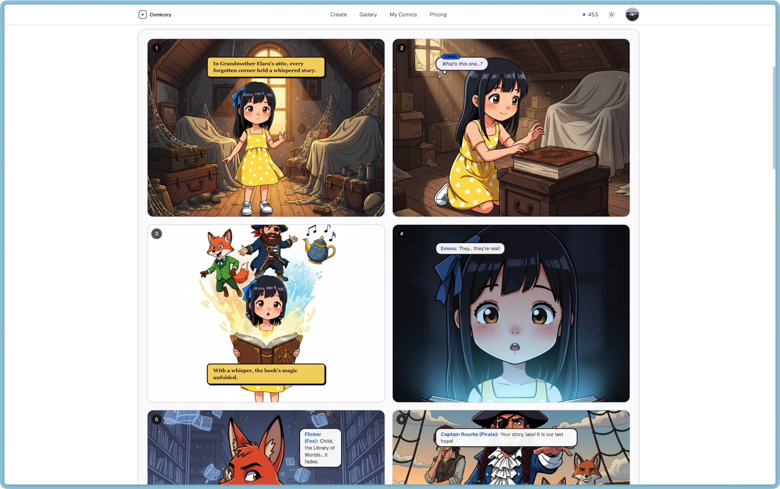Comicory screenshot 4