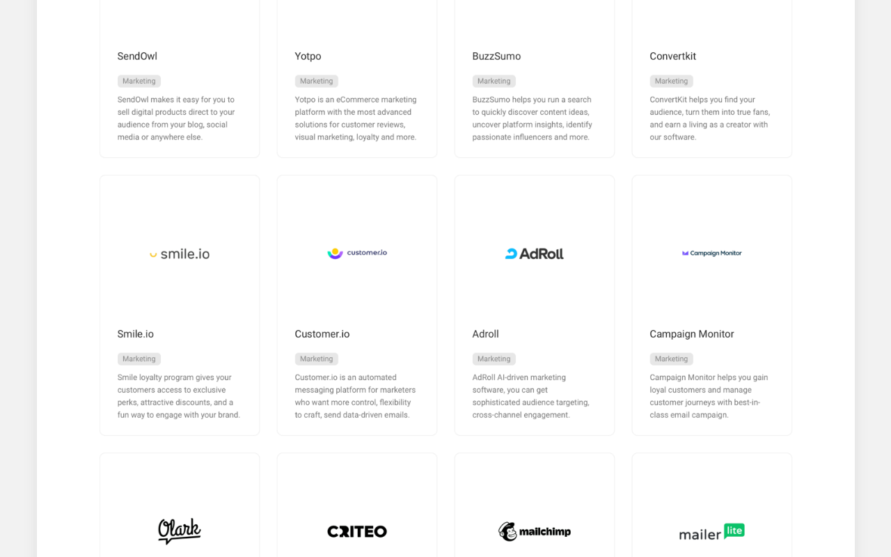 E-commerce Tools gallery image