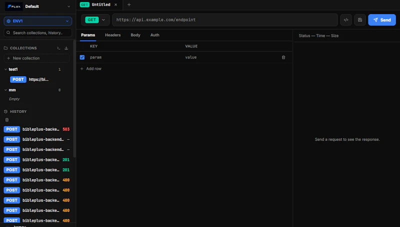 Flux — Local screenshot 2