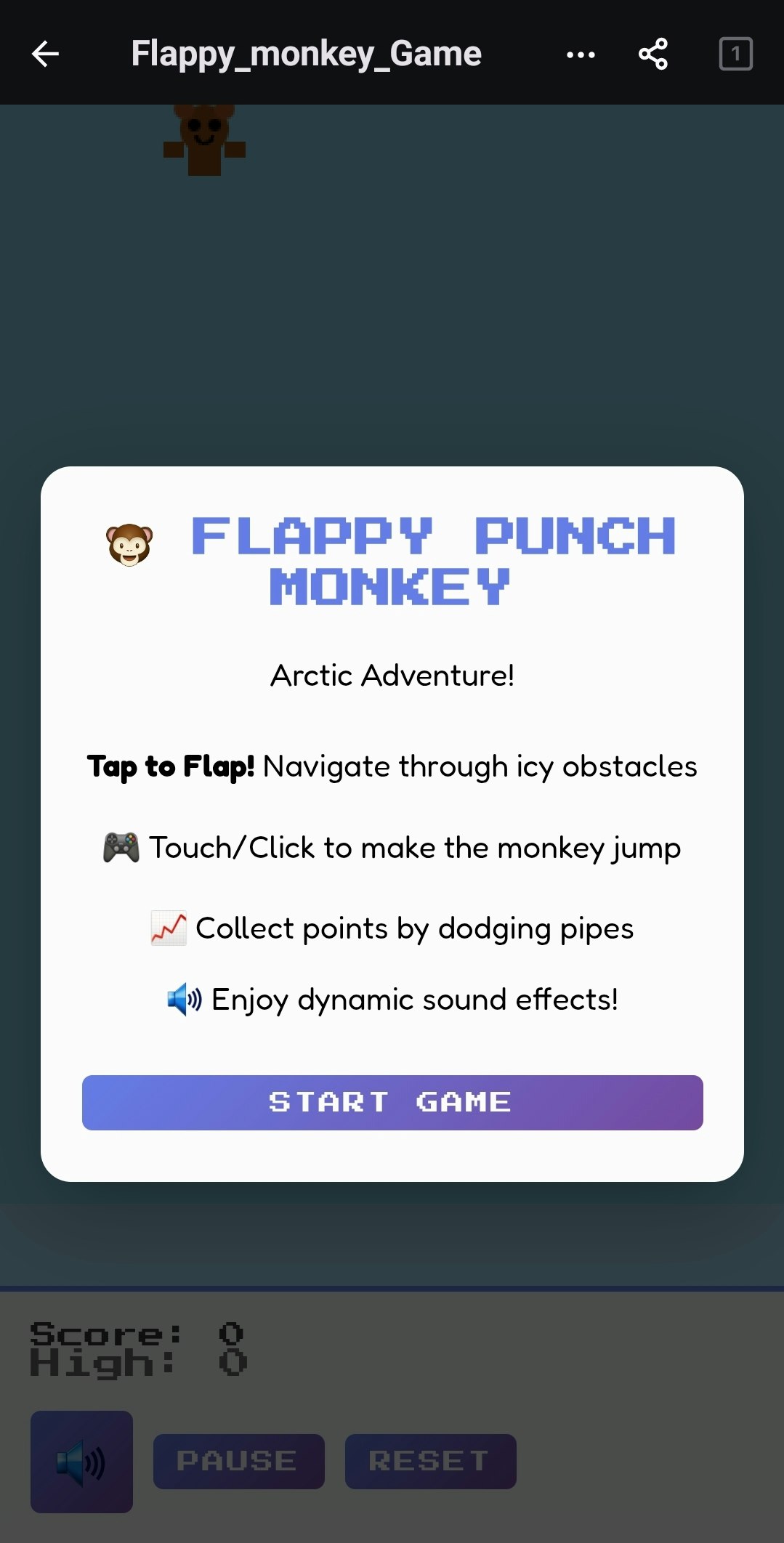 Flappy punch monkey game  gallery image