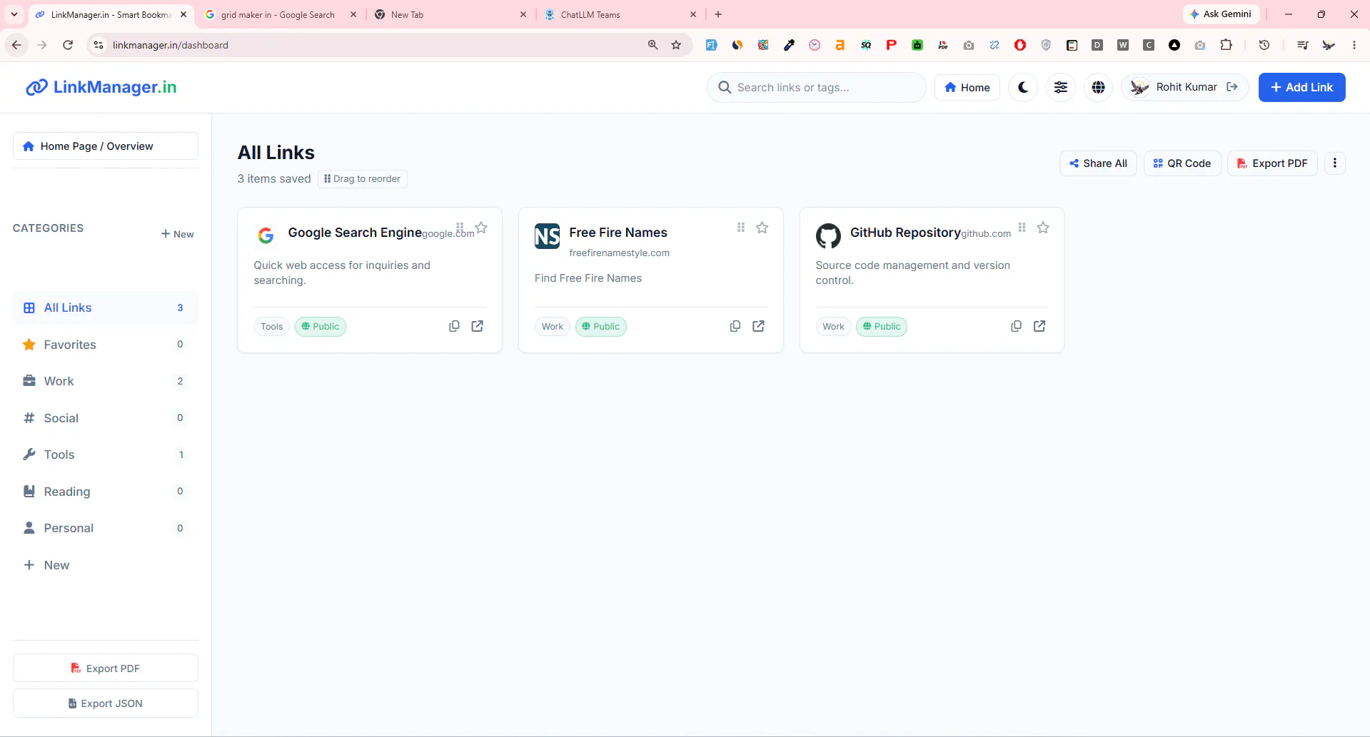 LinkManager.in gallery image