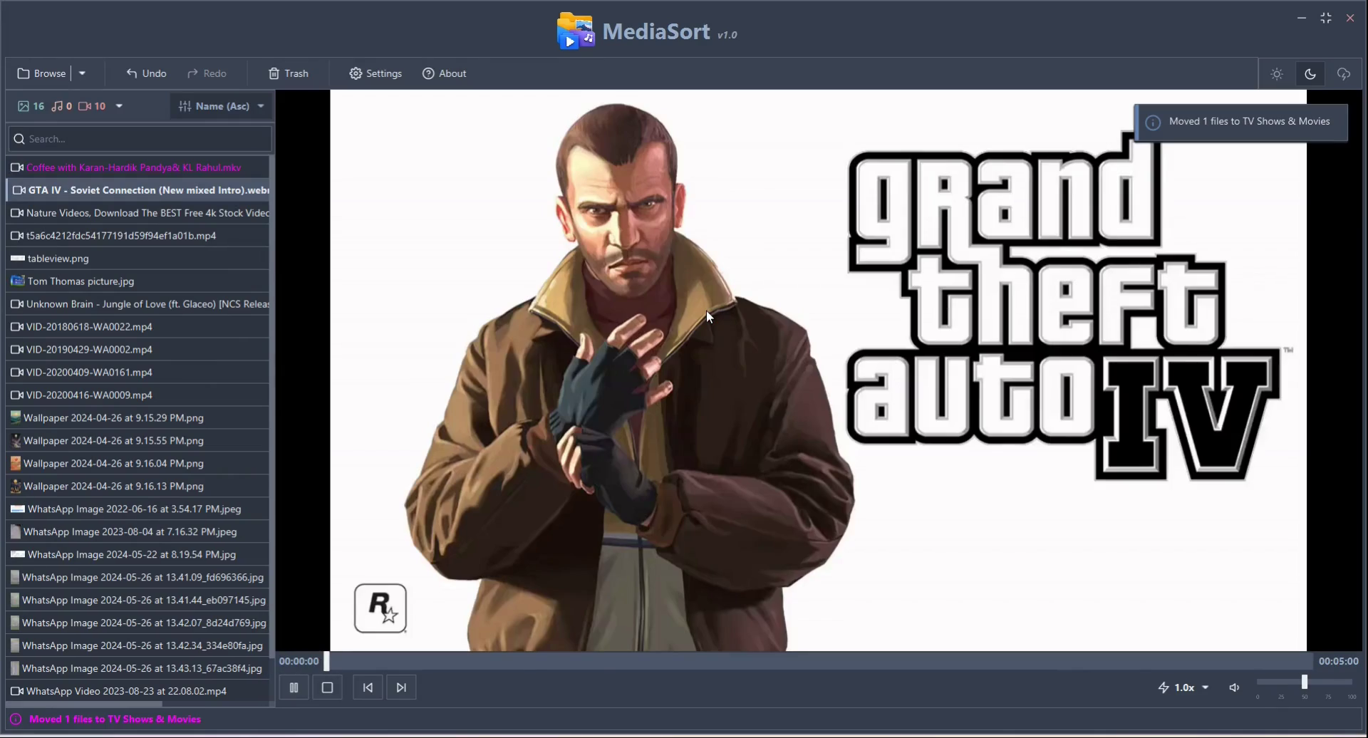 MediaSort gallery image