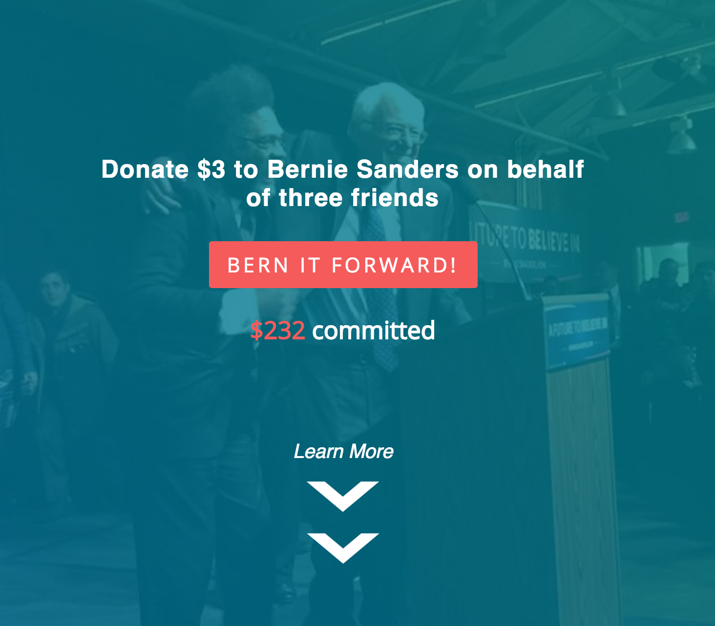 #BernItForward gallery image