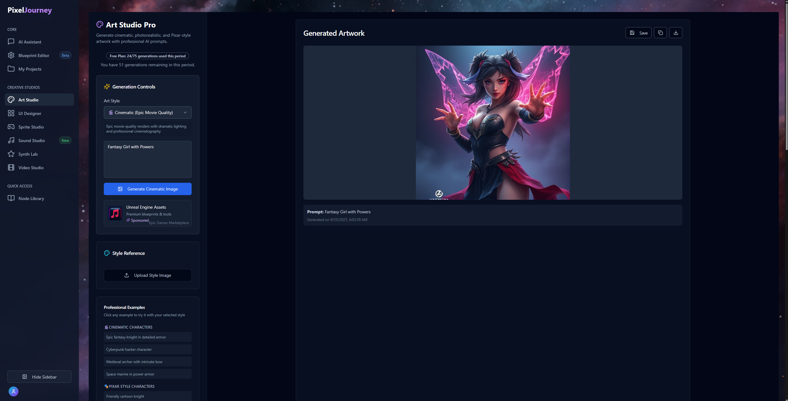 PixelJourney gallery image