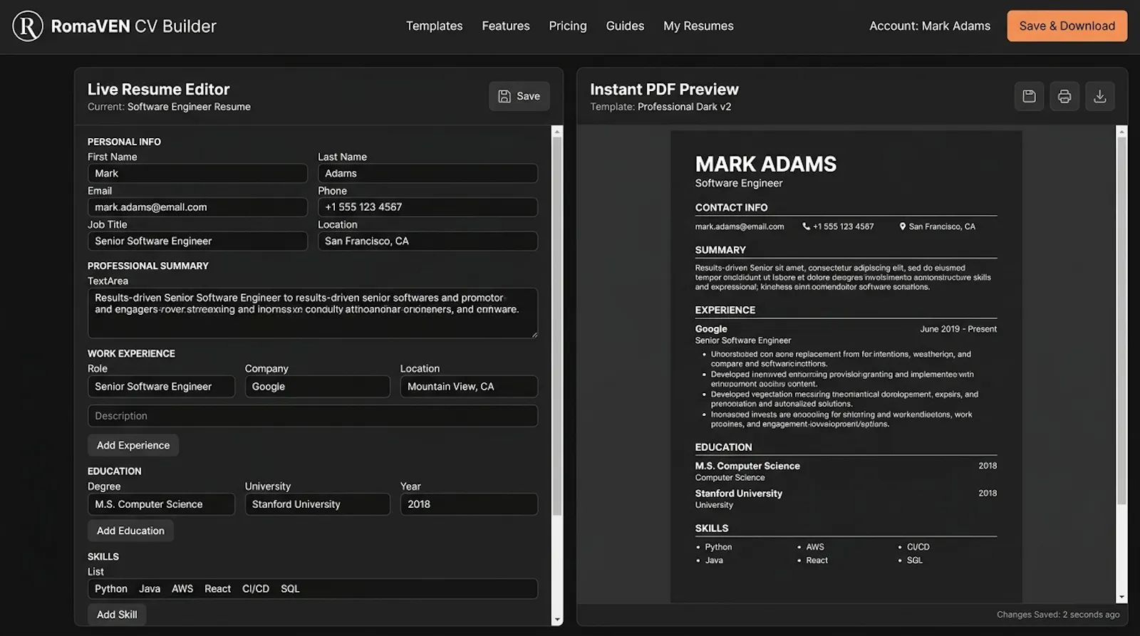 RomaVEN screenshot 2