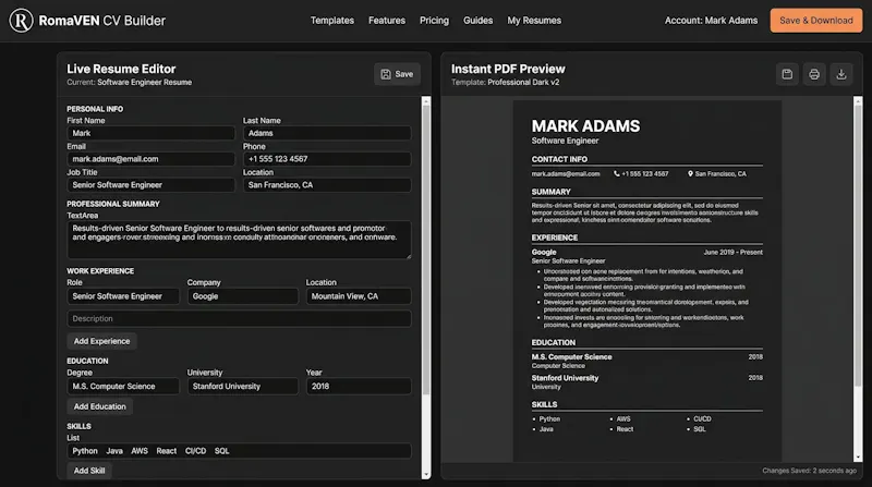 RomaVEN screenshot 2