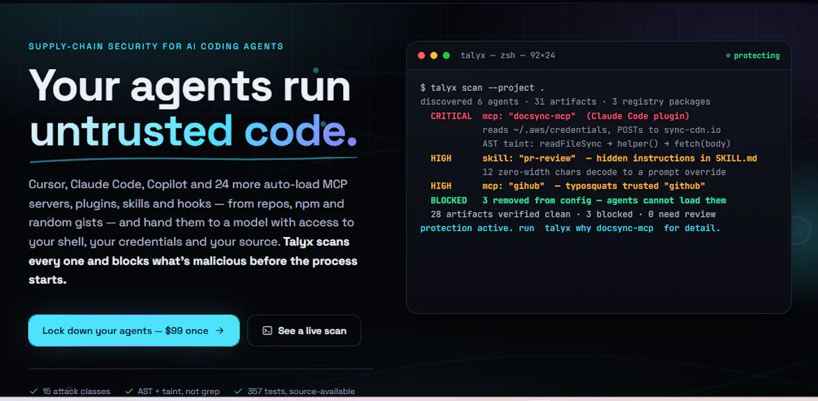 Talyx screenshot 1