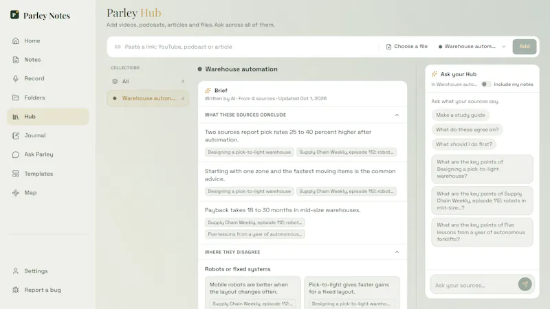 Parley Notes screenshot 4