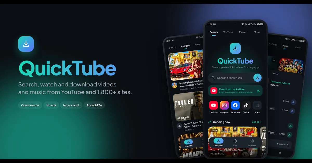 QuickTube gallery image