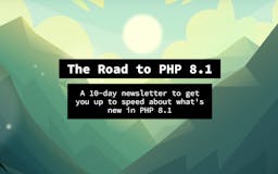 The Road to PHP 8.1 media 1