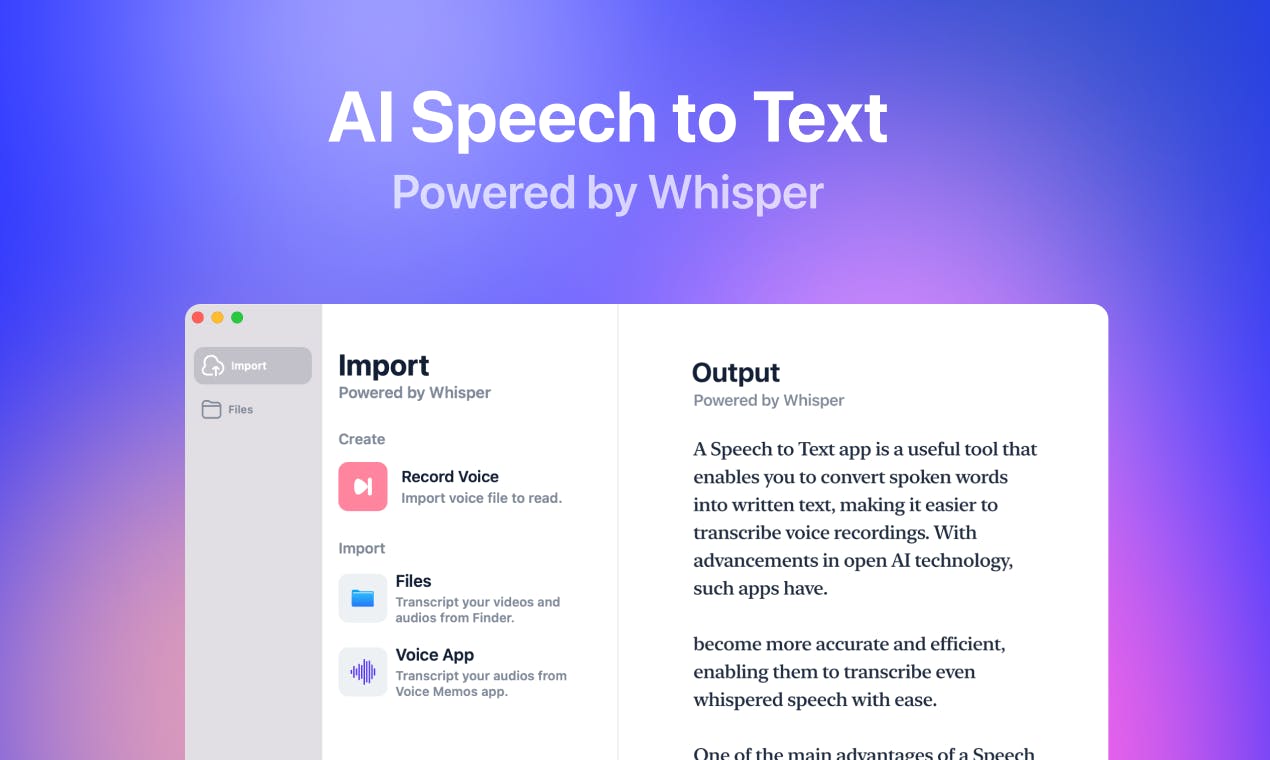 AI Speech to Text media 1