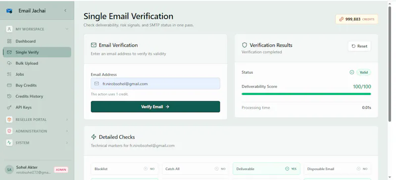 Email Jachai screenshot 4