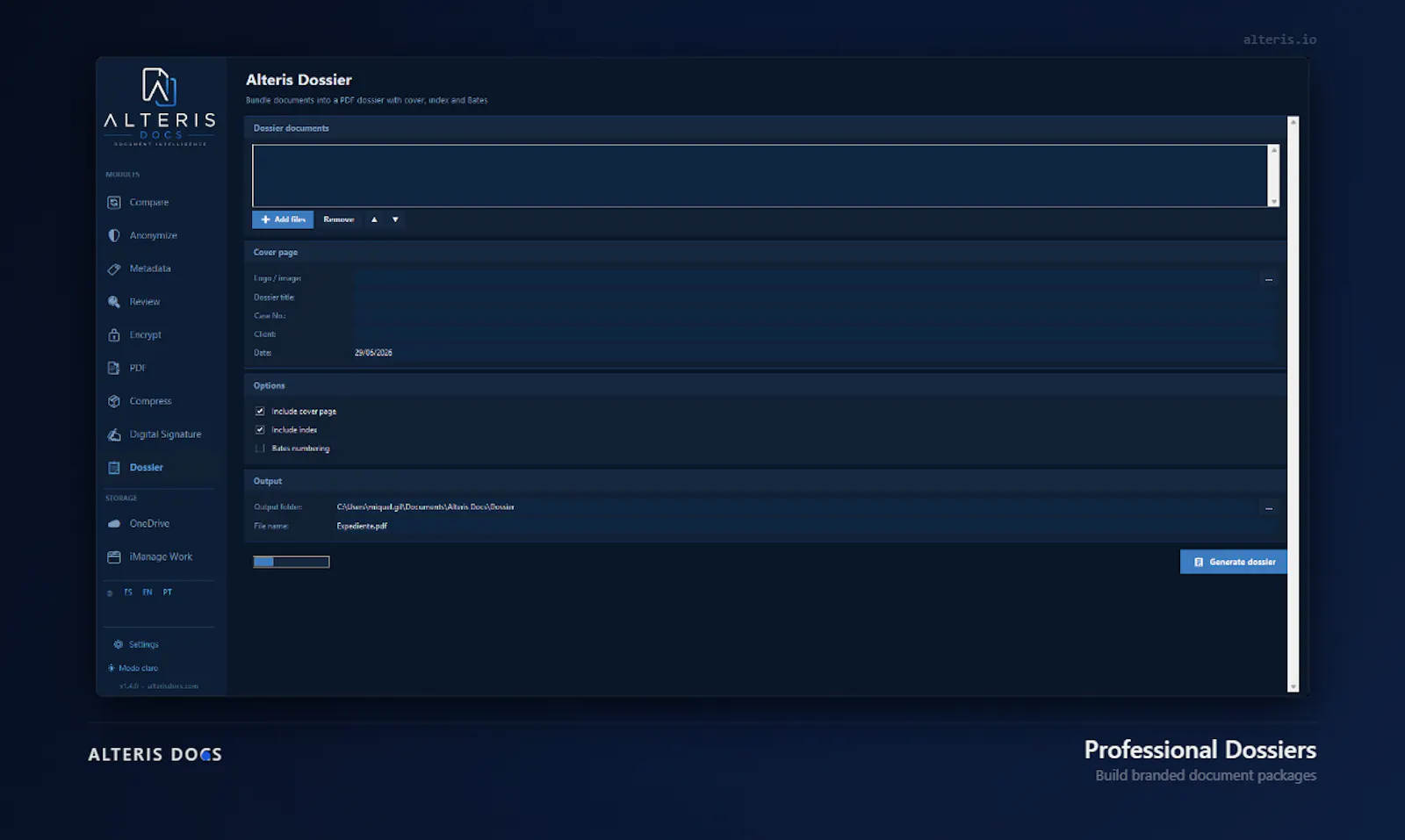 Alteris Docs screenshot 3