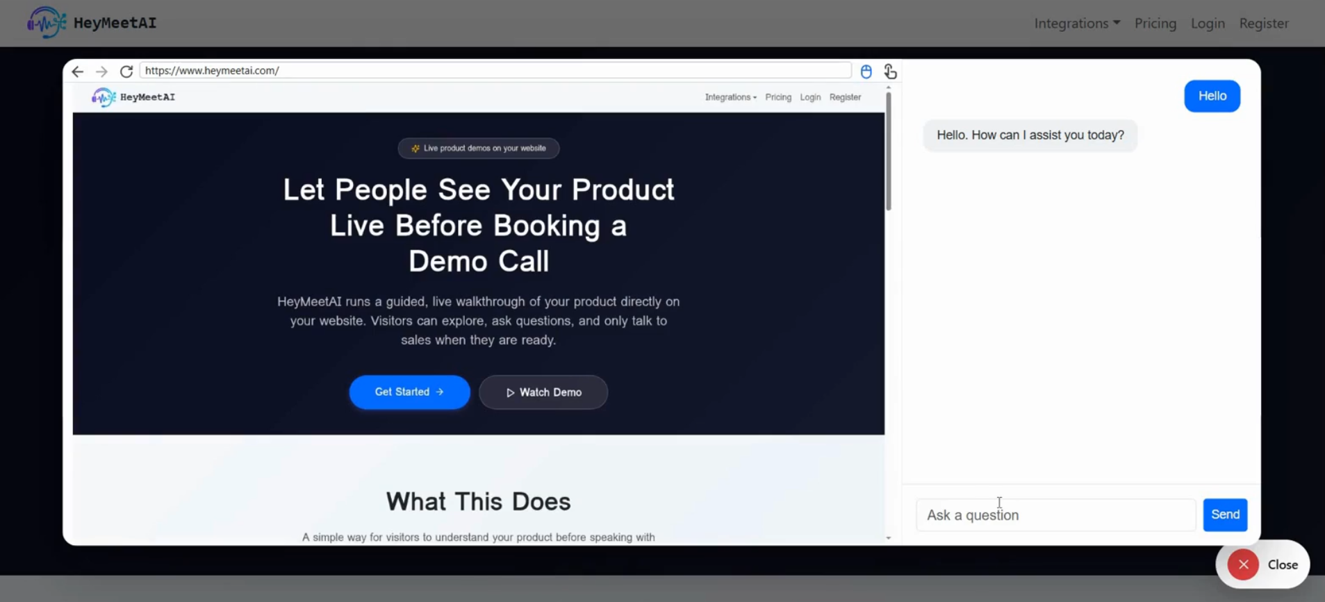 HeyMeetAI gallery image