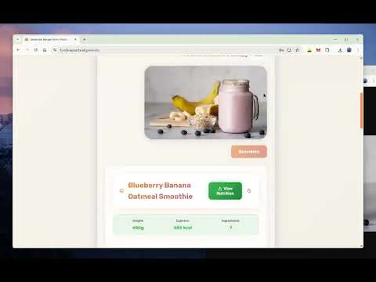FoodSnapAI