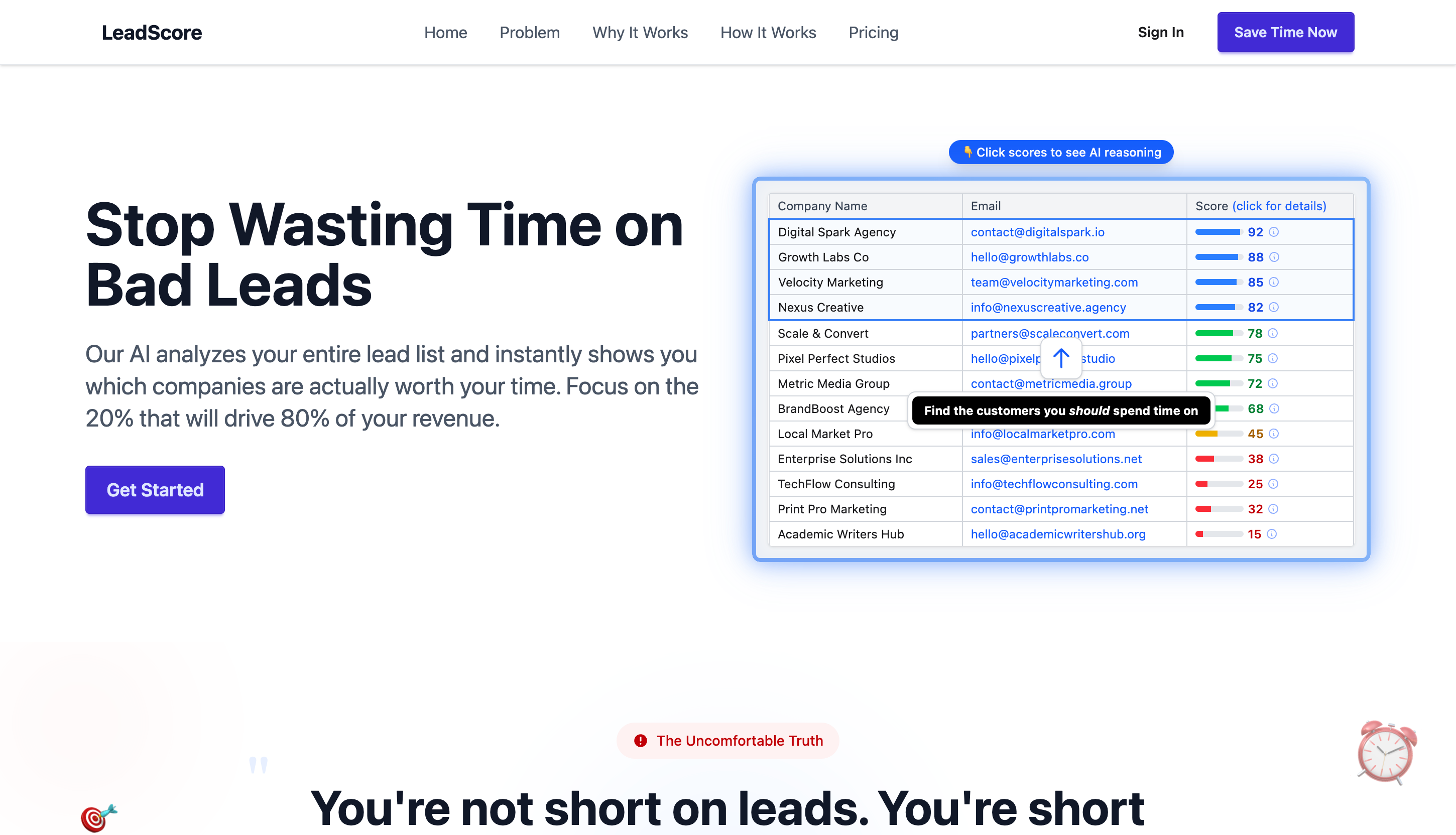 LeadScore - Stop Wasting Time on Bad Leads media 1