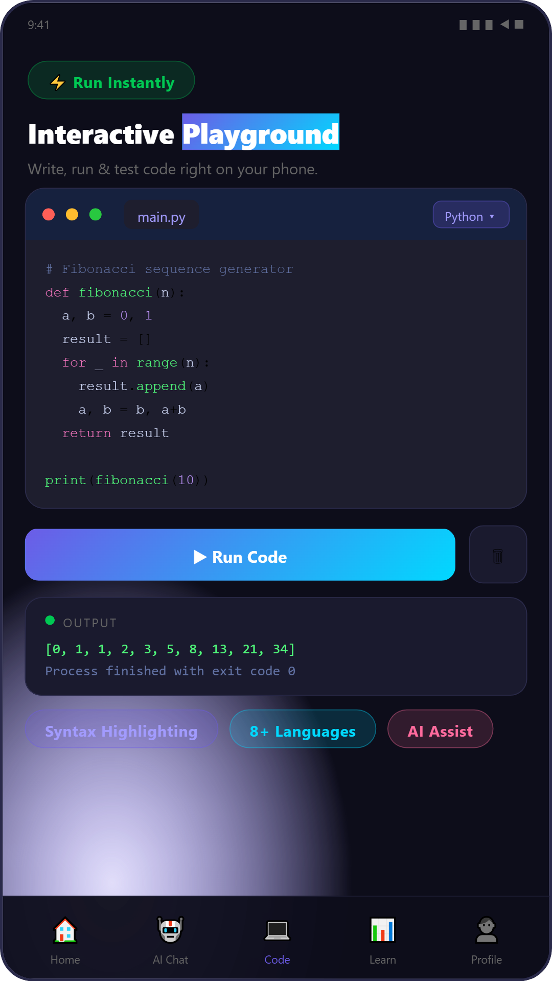 Sum Code - Learn Coding with AI gallery image