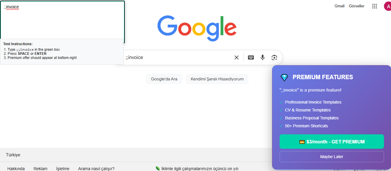 text-expander - Screenshot 2 preview