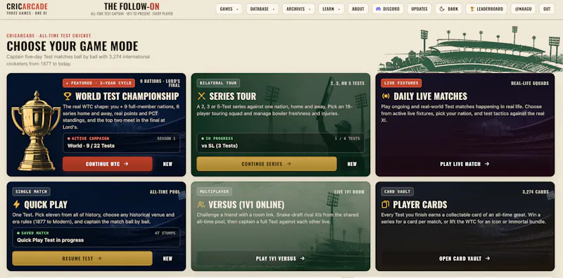 CricArcade screenshot 9