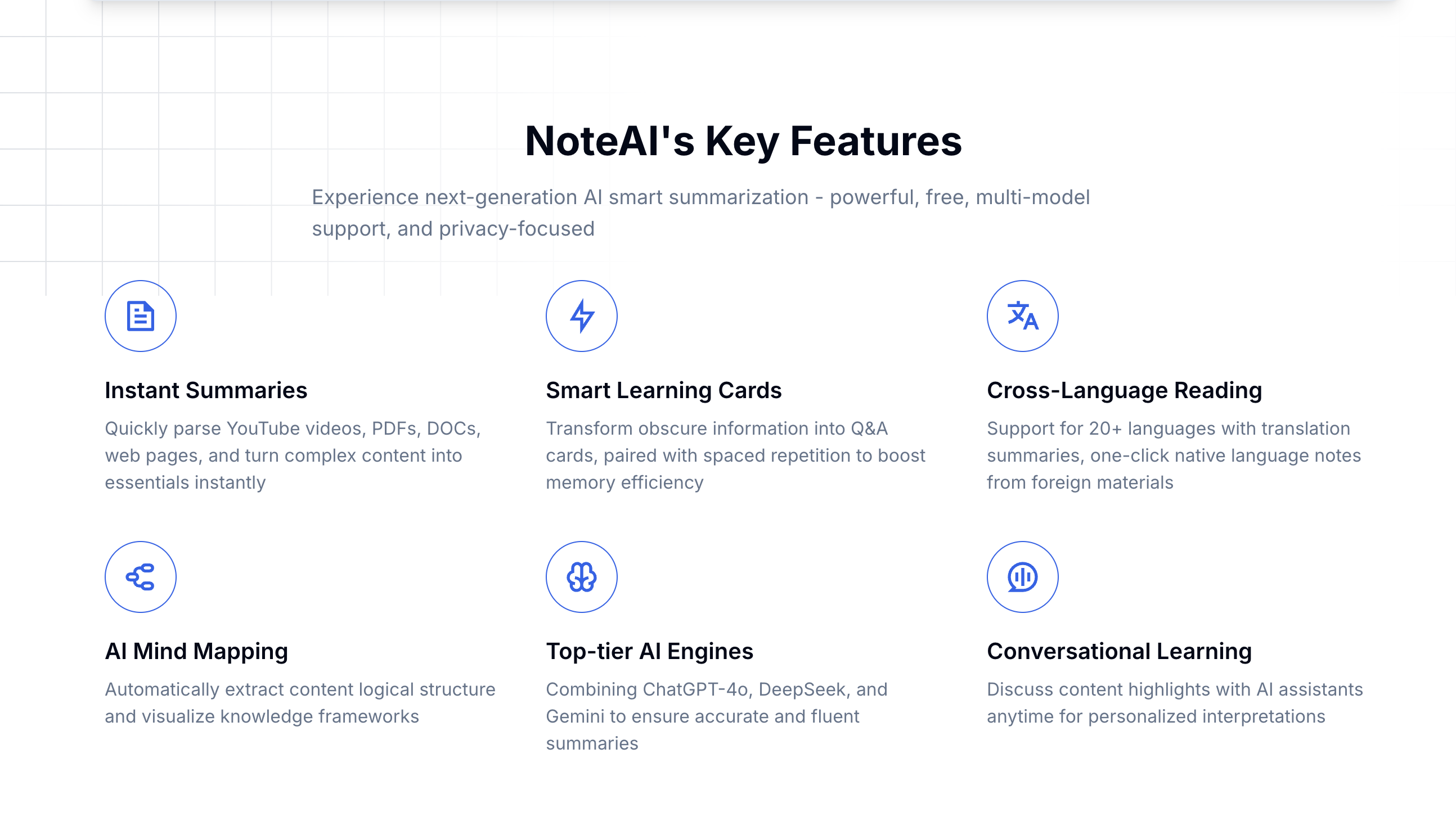 NoteAI - AI Summary Assistant gallery image