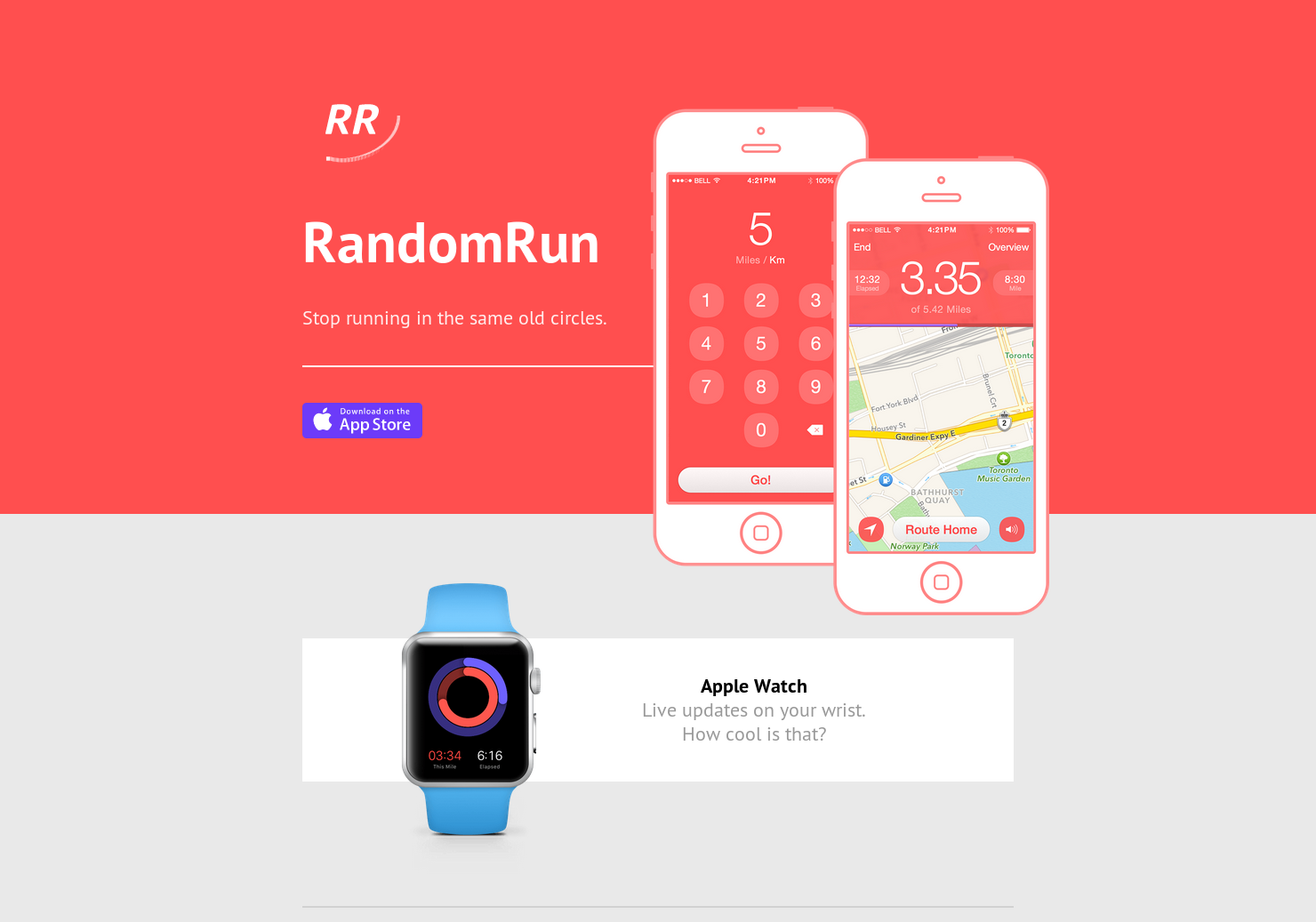 RandomRun logo