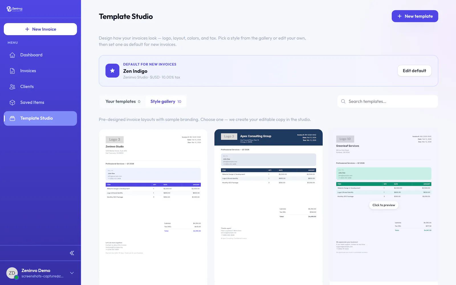 Zeninvo screenshot 6