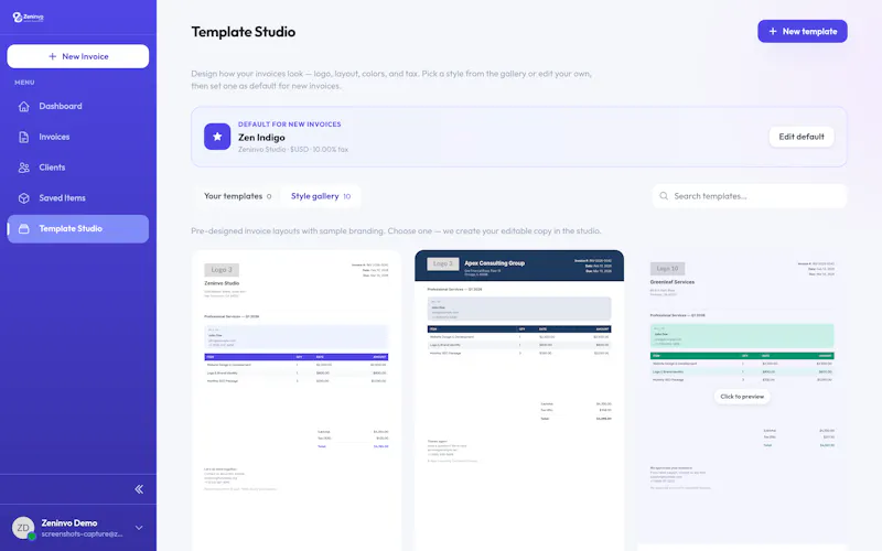 Zeninvo screenshot 6