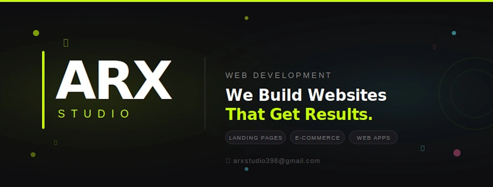 ARX Studio — Web Development screenshot 1