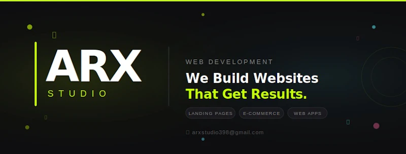 ARX Studio — Web Development screenshot 1