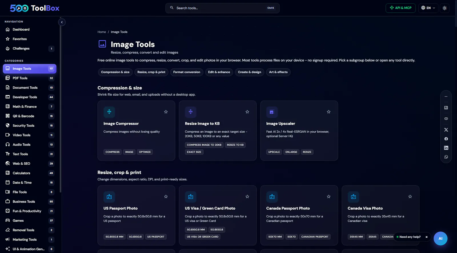 500ToolBox screenshot 2