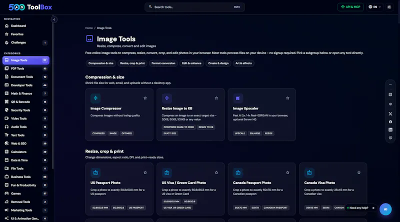 500ToolBox screenshot 2