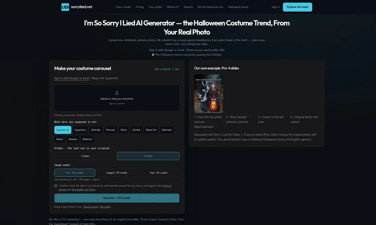 Sorry I Lied AI gallery image