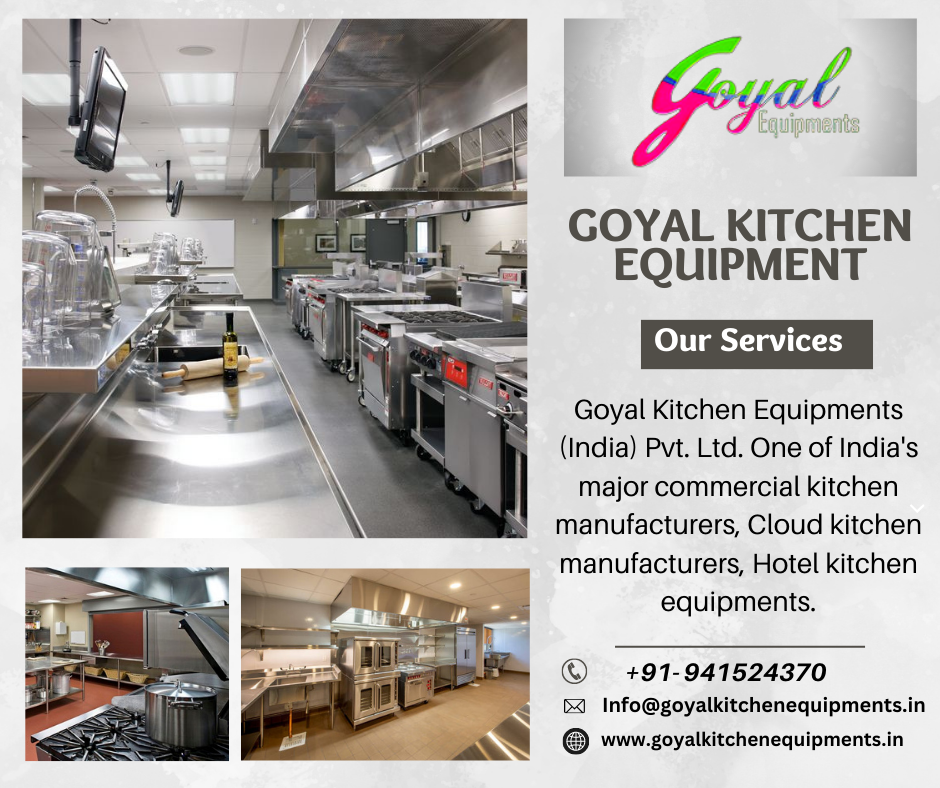 Commercial kitchen equipments in Lucknow