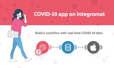 COVID-19 app on Integromat gallery image