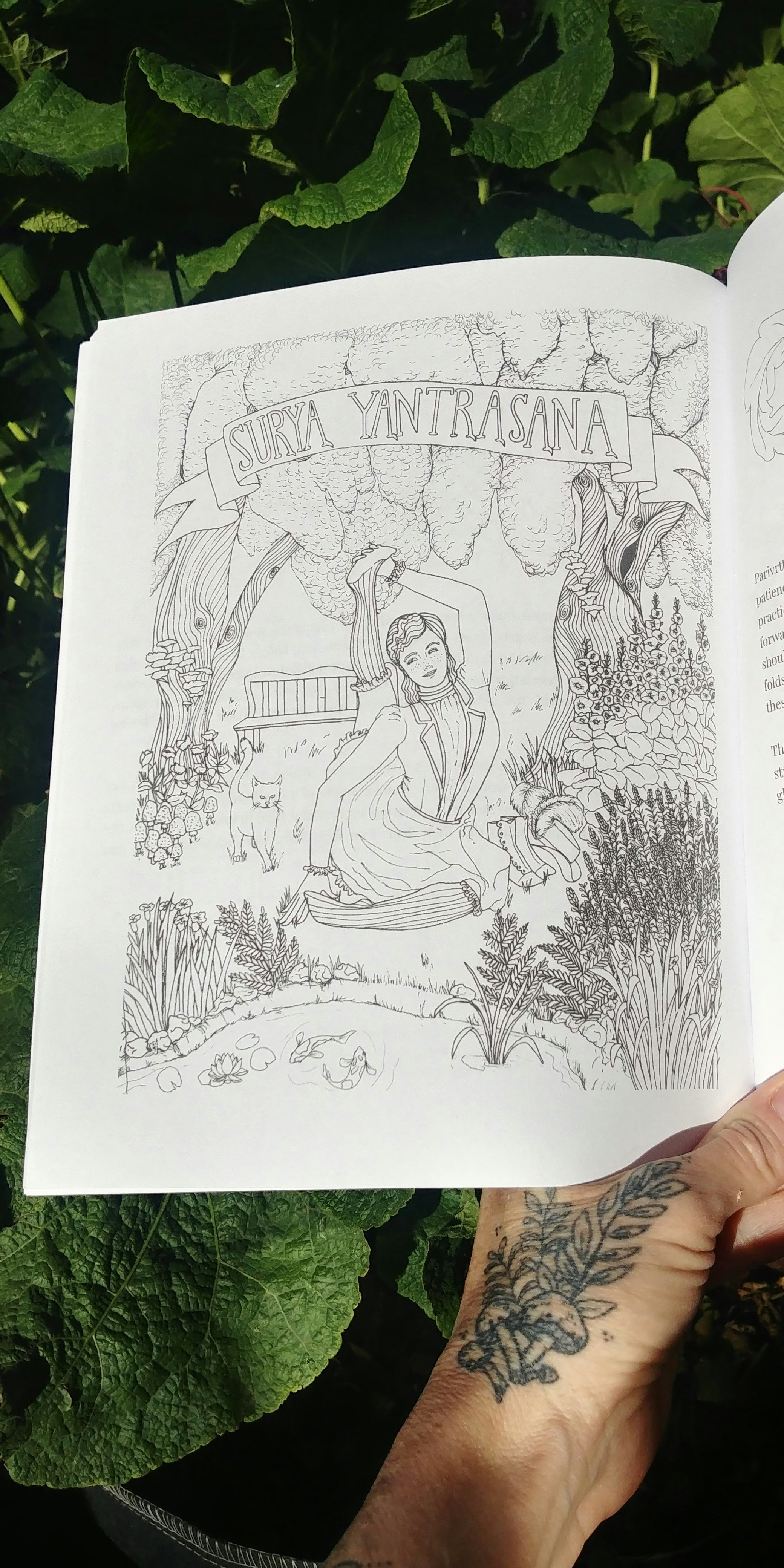 Victorian Yoga A Coloring Adventure gallery image