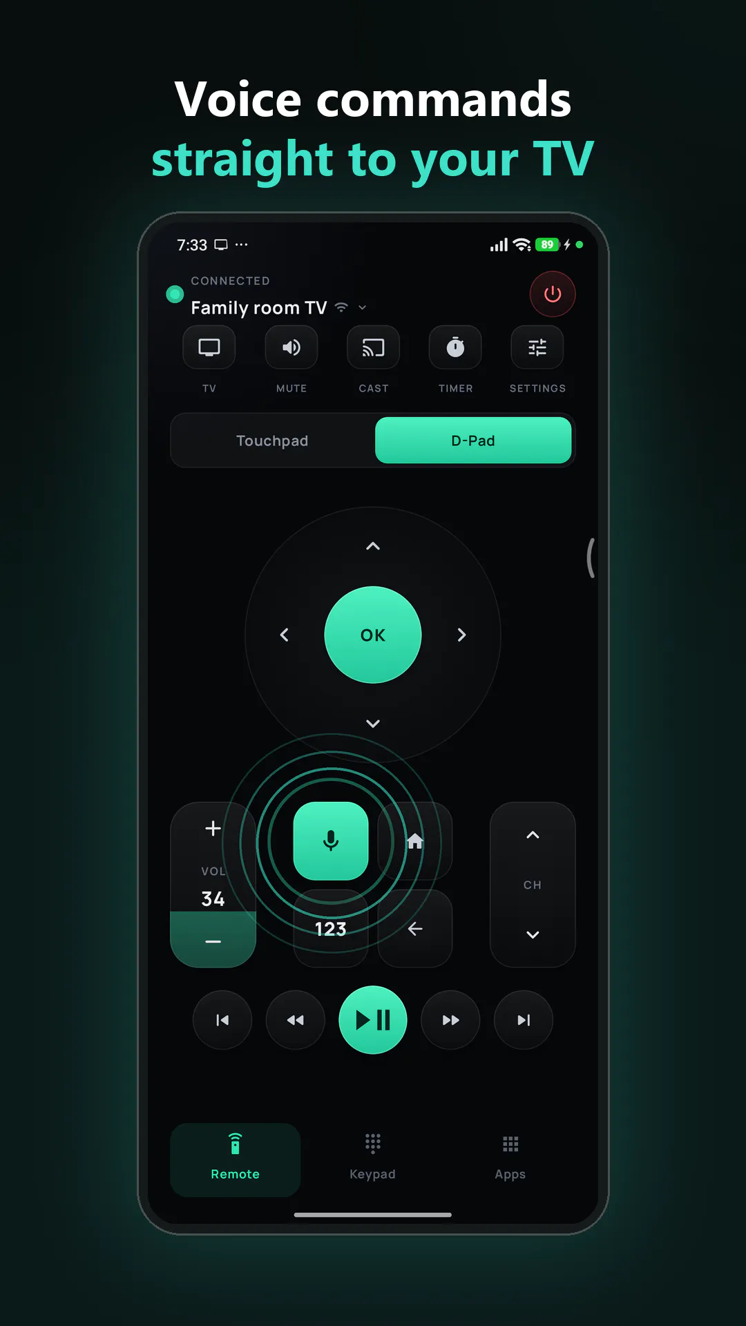 AX: Remote for Android TV gallery image