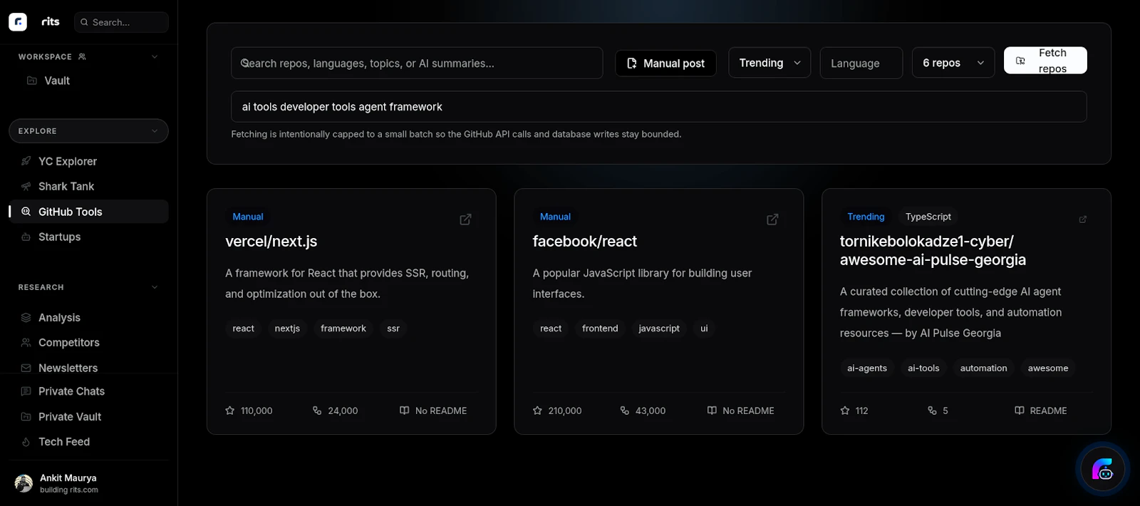 Rits screenshot 2
