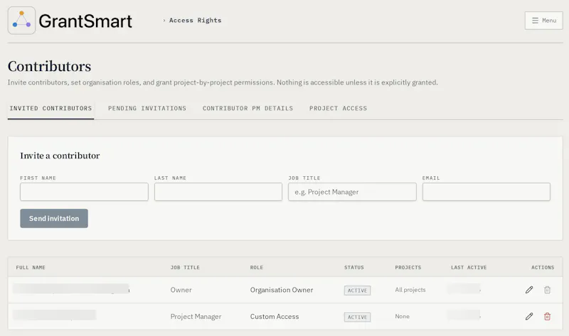 GrantSmart screenshot 10