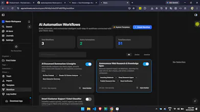 All-in-One Workspace & AI Automation Hub gallery image